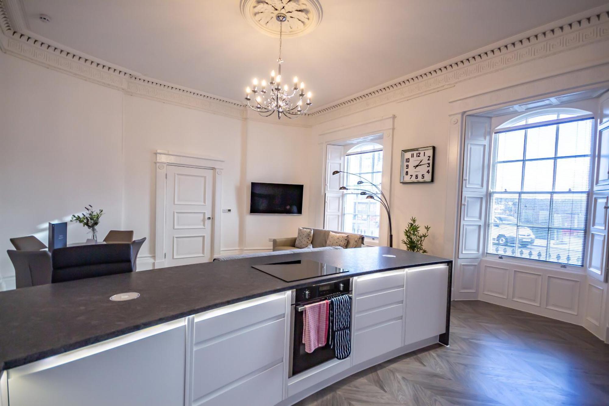 Luxury 1 Bedroom Ground Floor Apartment Plymouth Bagian luar foto